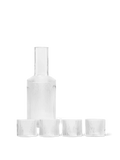 Ripple Low Glasses - Set of 4 & Carafe Gift Set - Clear