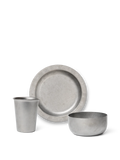 Tumbled Cup, Bowl & Plate Gift Set