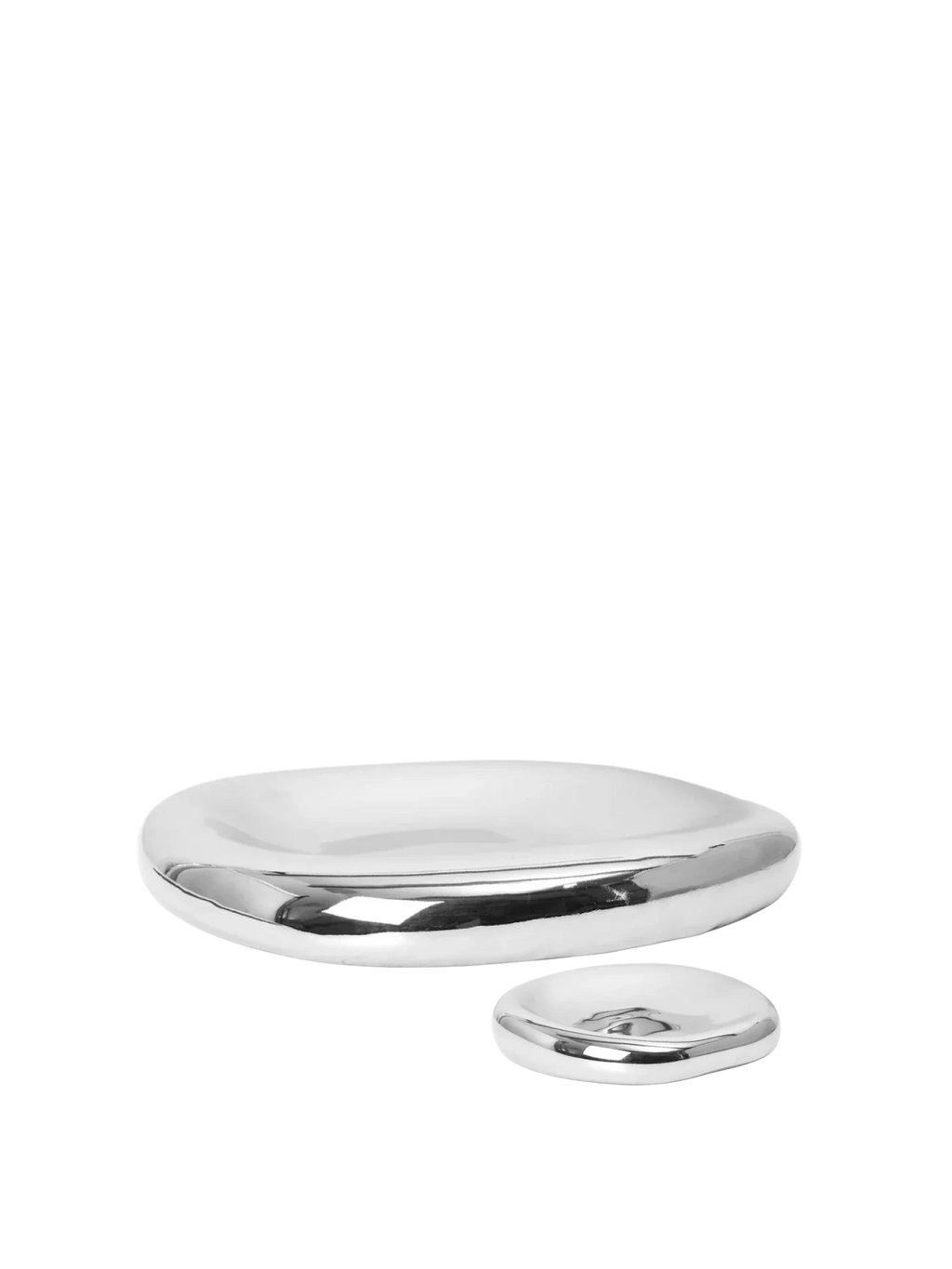 Bellure Centrepiece & Bowl Gift Set - Silver