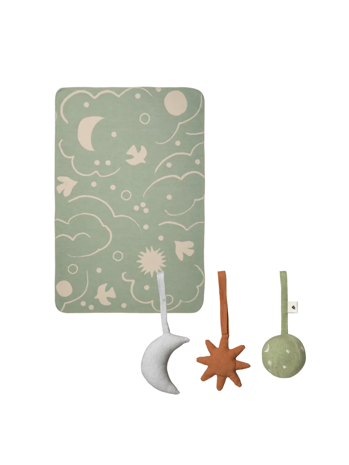 Skye Blanket & Baby Toys Gift Set