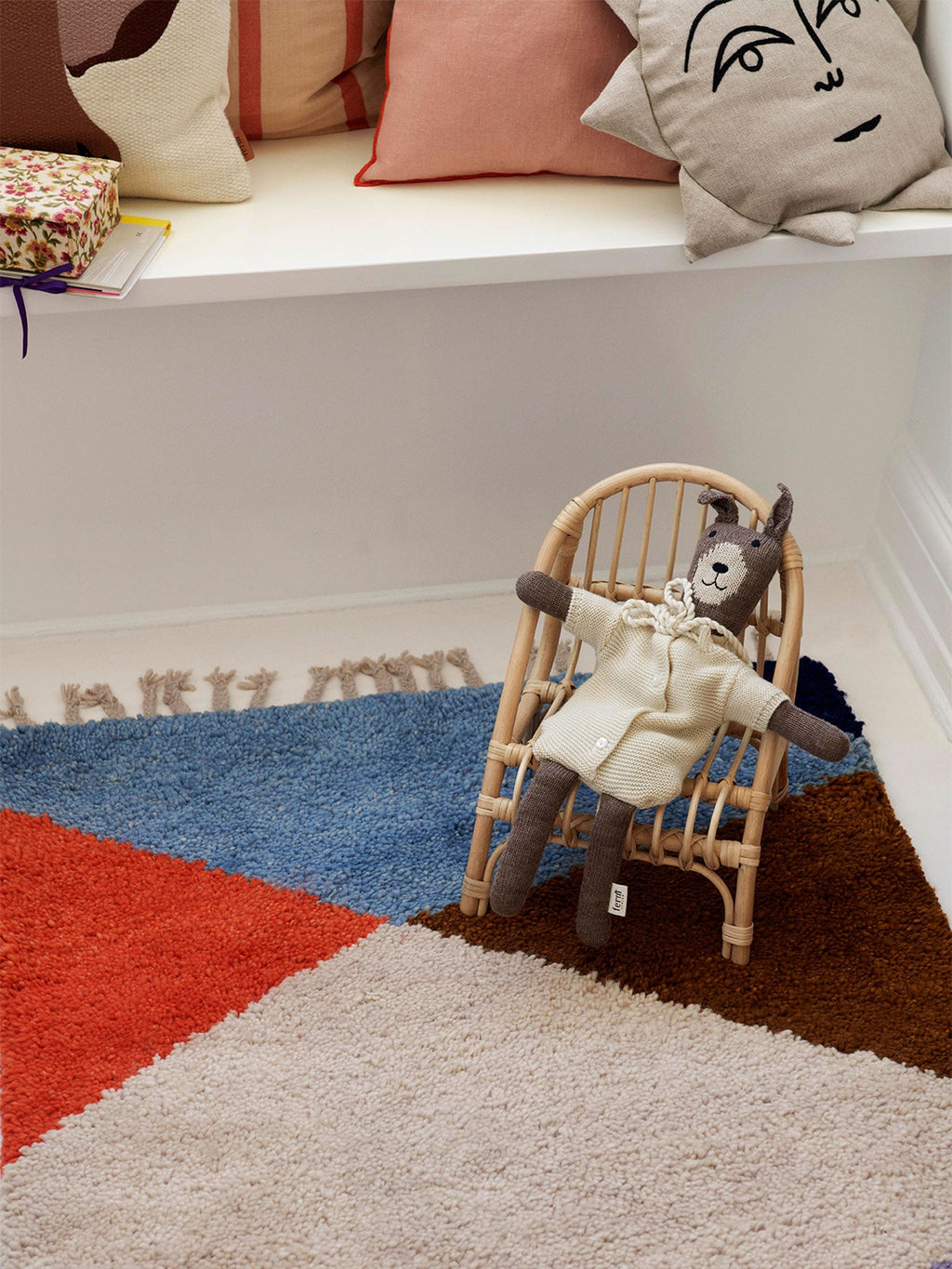 Kuku Doll Bed & Doll Chair - Natural - Gift Set