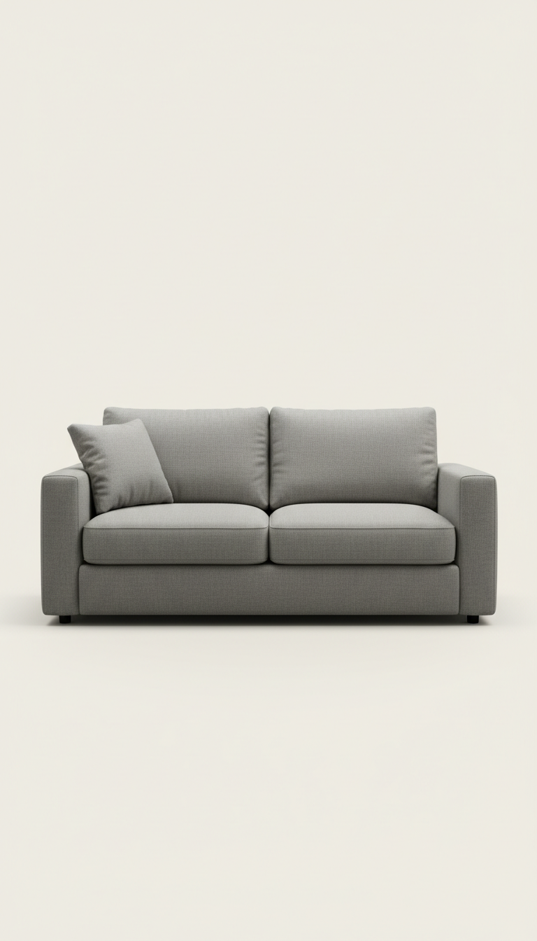 Modulares Sofa mit Metallakzenten